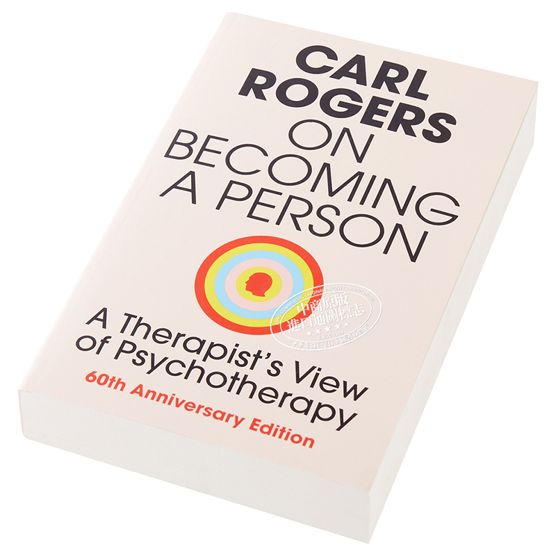 [正版]个人形成论 我的心理治疗观 英文原版On Becoming a Person Carl Rogers中商原版高清大图