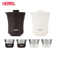 膳魔师旅行茶具便携办公户外露营保温茶壶茶杯商务礼盒装TCMU-200