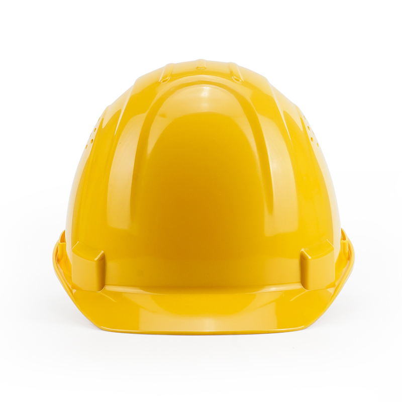 谋福cnmf玻璃钢盔式透气安全帽工地工程工业建筑防砸安全帽盔式透气