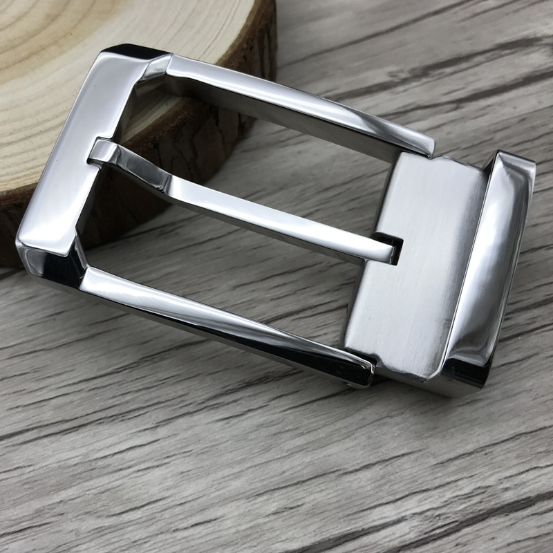 不锈钢针扣男皮带扣腰带卡子35cm38cm腰带扣男配件针扣35金色