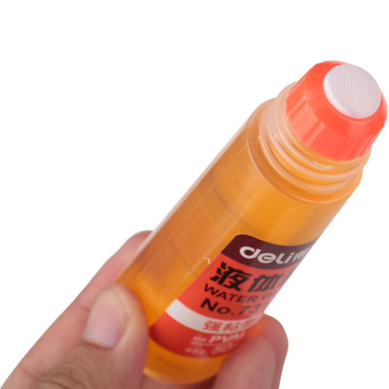 得力 7313 液体胶 50ML 24支/组 单位:组