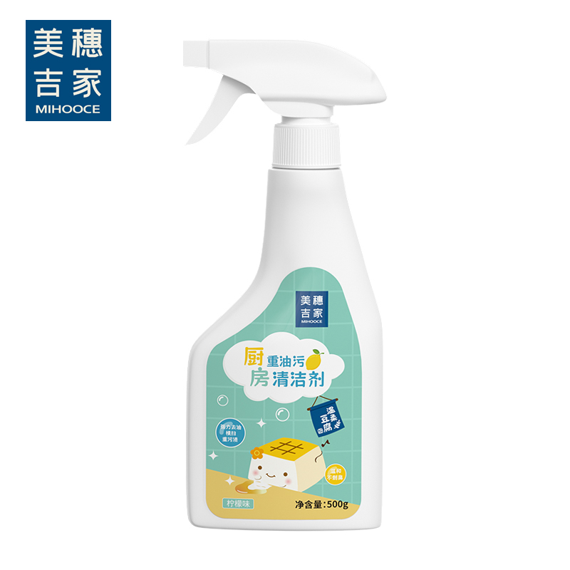 美穗吉家 厨房重油污清洁剂500g-80801
