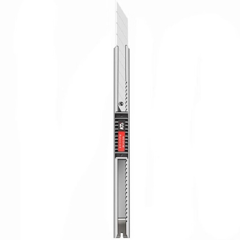 手牌 SDI不锈钢美工刀小号30度贴膜刀车衣改色膜车窗膜专用界刀汽车美容工具9mm尖角介刀0439C