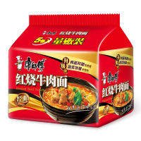 康师傅方便面泡面经典10包红烧牛肉方便速食宵夜