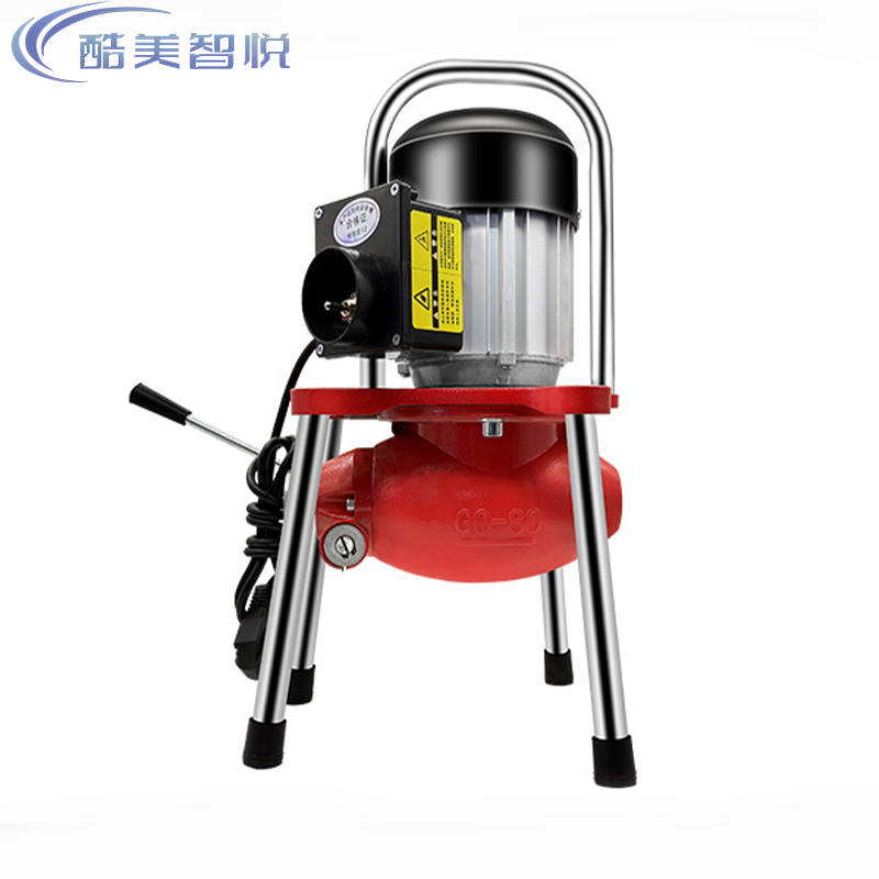 酷美智悦 电动管道疏通机器通下水道疏通器KM-WJ001 2200瓦配17.5米下水道马桶地漏 套高清大图