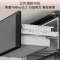 TCL 539升法式四门超薄零嵌入式冰箱分子保鲜一级节能变频多开门风冷无霜电冰箱家用大容量底部散热R539T9-DQ
