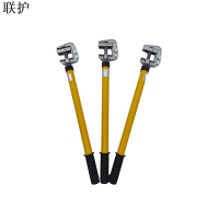 联护电力定制400v平口螺旋接地棒0.5米棒YXF-JDB-1