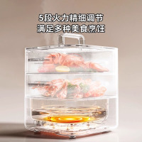 小米米家多功能电蒸锅S1 家用蒸笼箱13L多合一大容量三层新款