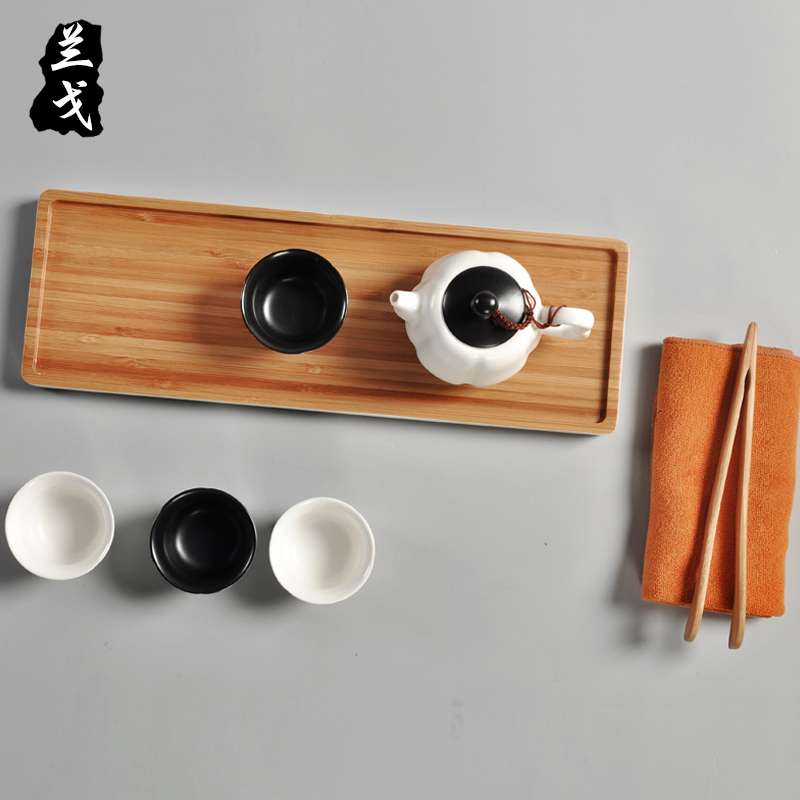 美帮汇套装家用陶瓷茶杯茶道配件便携包功夫茶壶快客杯