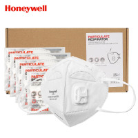 霍尼韦尔(Honeywell)口罩 KN95防尘耳带折叠式带阀 防雾霾口罩 25只/盒 H950V