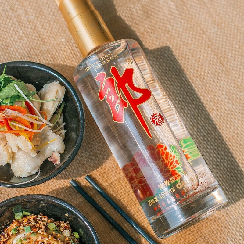 郎酒 顺品郎 金盖 480ml*6瓶 45度 浓酱兼香型 日常口粮酒(非原箱)