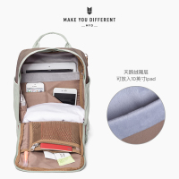 MYD冰淇淋系列双肩包女小书包原创小众大学生逛街轻便休闲出游旅行迷你背包S码
