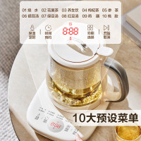 苏泊尔(SUPOR)养生壶 煮茶壶 1.5L家用 保温花茶壶煮茶器316L不锈钢 恒温电热水壶烧水壶 SW-15YQ51