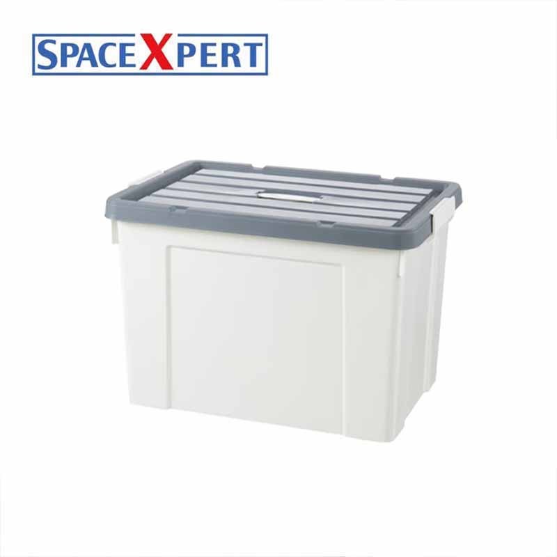 空間専門家(SPACEXPERT) 衣物收纳箱塑料储物箱40L 提手箱