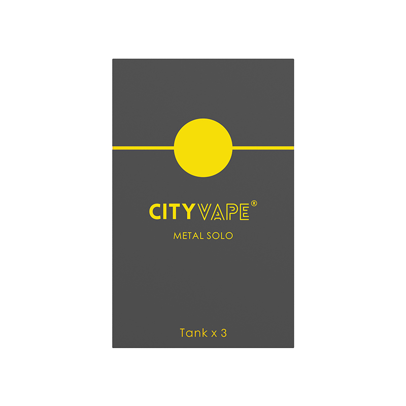 CITY VAPE Metal Solo 雾化弹 3支装 薄荷味