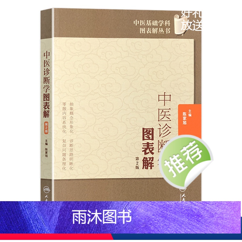 【正版】中医基础学科图表解丛书 中医诊断学图表解(第2版)