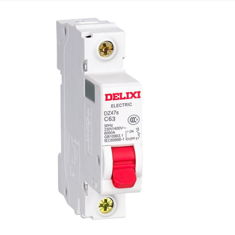 德力西电气(DELIXI ELECTRIC) 1P空开 空气开关 小型空气开关过载保护 1P 63A
