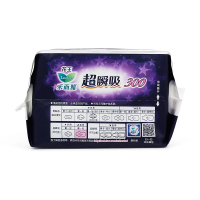 乐而雅 10P瞬爽柔护超丝薄日用护翼型30CM卫生巾