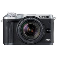 佳能(Canon)EOS M6(18-150MM镜头)微单单镜头套装 2420万像素 触控翻转美颜自拍女生旅行 (银色)