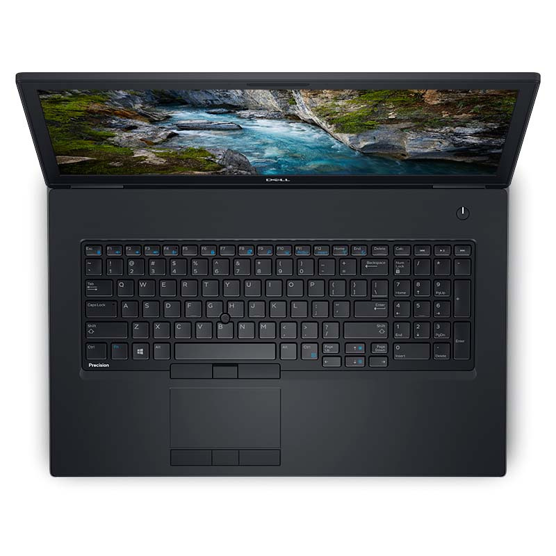 戴尔(DELL)Precision7730 17.3英寸移动工作站笔记本I7-8850H 32G 512G+2T WX7100 8G W10H 高分屏 3年