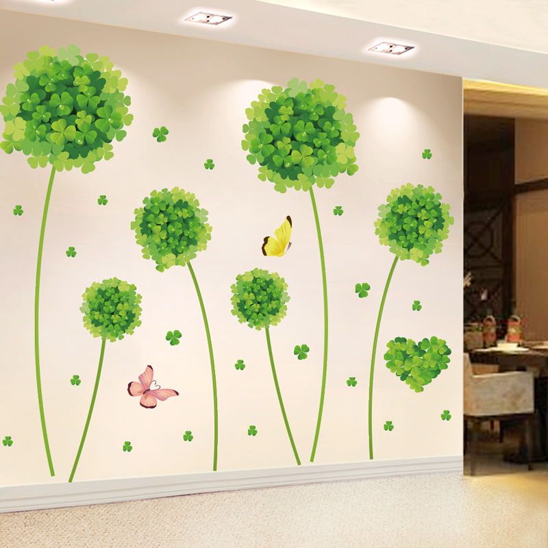 创意贴画宿舍房间装饰壁纸卧室温馨墙纸闪电客自粘电视背景墙贴纸小清