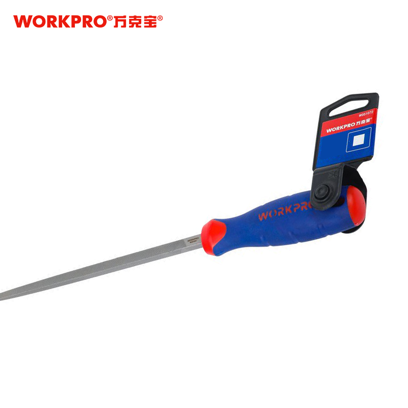 万克宝 12“双色柄中齿方锉 W051074 把高清大图