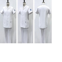 伟月护士服 男女款(夏)套装 男款白色 XXXL