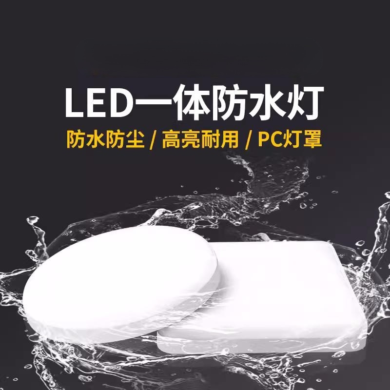 RDZM 椭圆形LED防水防潮灯 RDF9022 三防吸顶灯高清大图