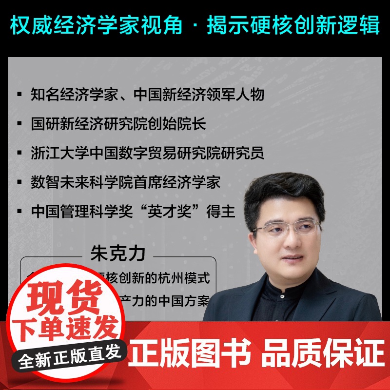 硬核创新:为什么是杭州 新视界丛书 朱克力著中国经济城市管理上海远东出版社一书破解杭州硬核科技突围密码提供城市创新中国方高清大图