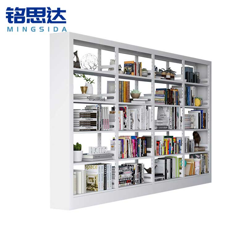 铭思达钢制书架单面1列4组5层组