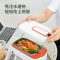 生活元素电热饭盒1L免注水加热大容量双重密封防刮耐磨F79