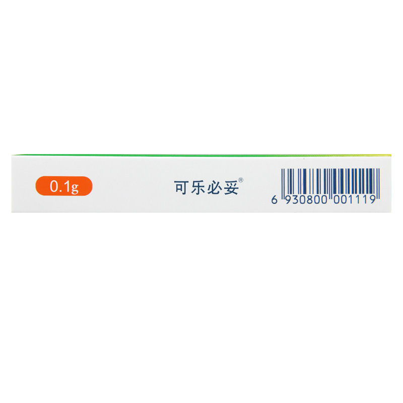 可乐必妥 左氧氟沙星片 0.1g*10片/盒