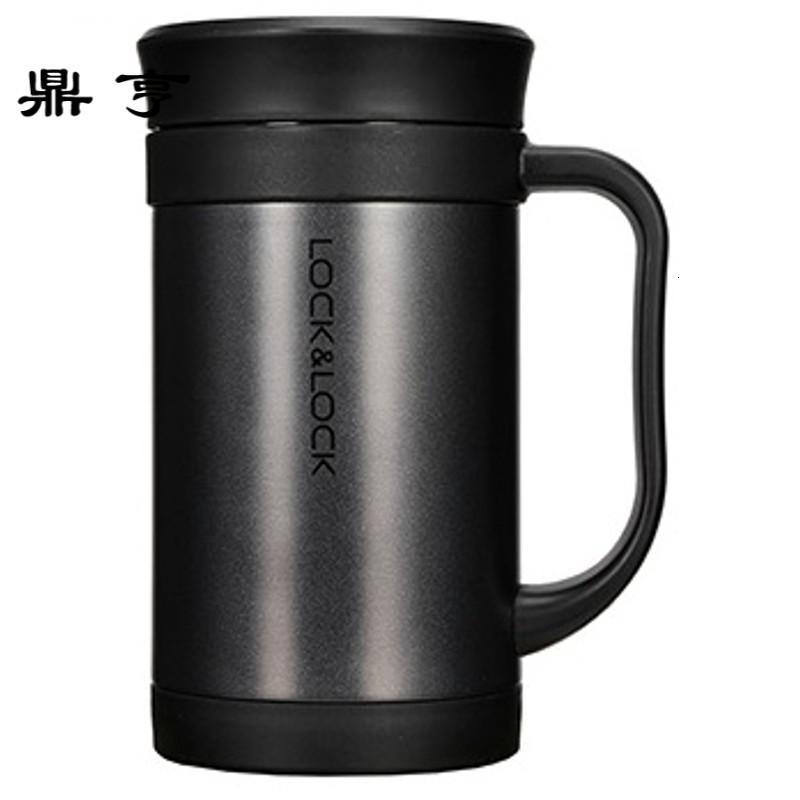 鼎亨 经典保温茶杯 水杯不锈钢过滤茶网 400ml