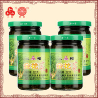 三和四美酱菜金花菜220g扬州特产秧草早餐下饭菜咸菜4瓶装