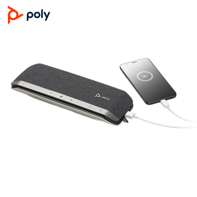 缤特力(Plantronics)SYNC40视频会议全向麦克风 蓝牙会议扬声器(2台无线串联适合10-60㎡内大中小型