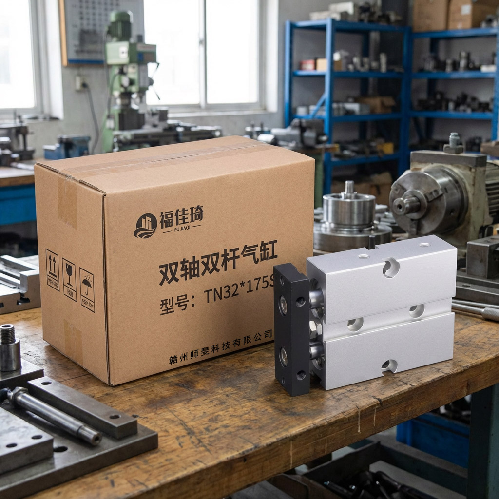 福佳琦 双轴双杆气缸 TN32*175S/个高清大图