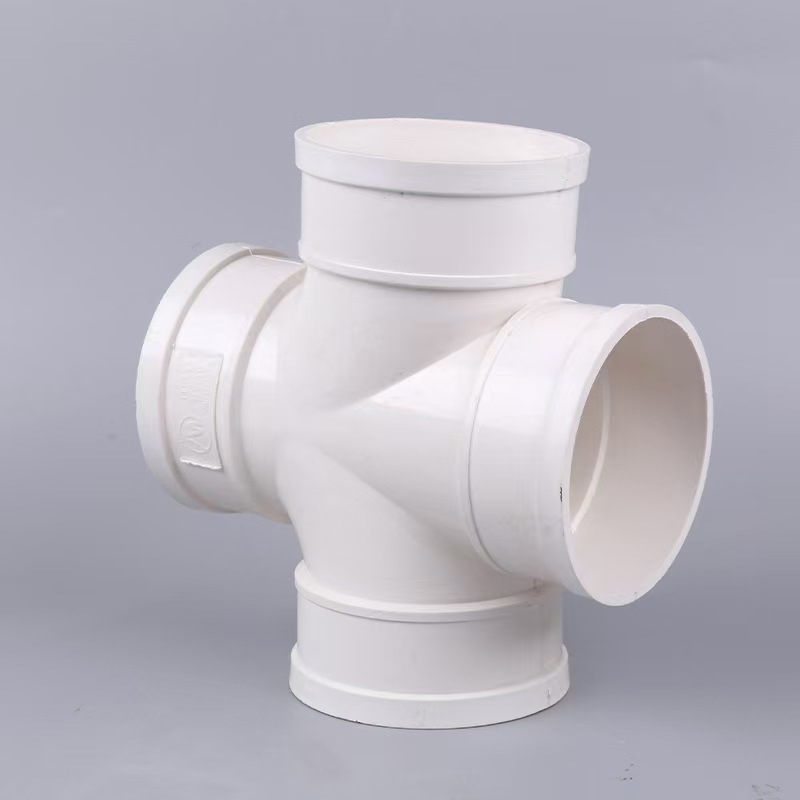 盛京联硕 PVC平面四通 公称内径110mm 个高清大图