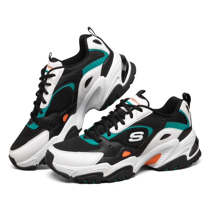Skechers斯凯奇男鞋运动鞋魏大勋同款厚底老爹鞋时尚休闲鞋237163