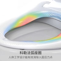 科勒KOHLER智能坐便器 五级旋风马桶 智能马桶盖板套装 马桶7784+玫瑰金盖板77284