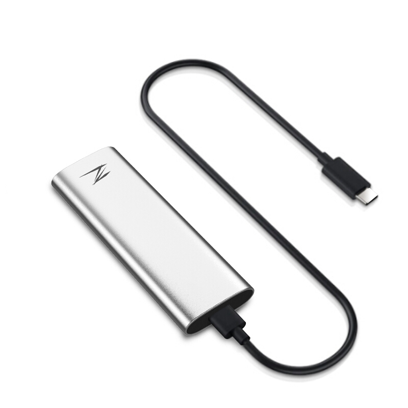 朗科(Netac) 移动固态硬盘type-c 高速USB3.1 金属外壳 pssd便携办公 Z Slim系列 1TB高清大图