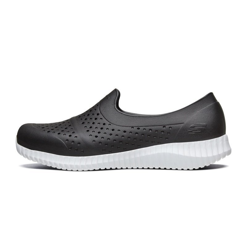 Skechers斯凯奇洞洞鞋男鞋轻质休闲一脚蹬沙滩鞋涉水鞋52528