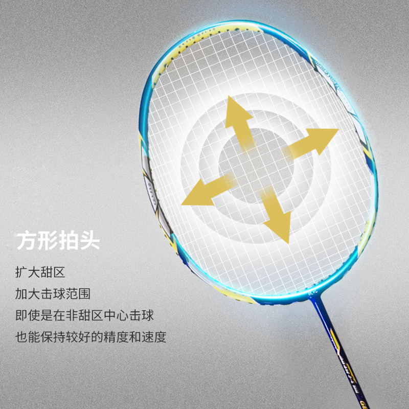 技比(GOHBOD) 型号GB502 单支球拍 碳纤维羽毛球拍双拍耐打耐用控球型成人 初学者业余