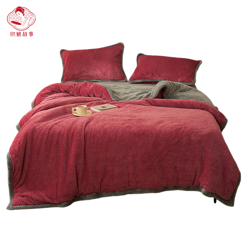 织娘故事 毛毯 220*240cm /张高清大图