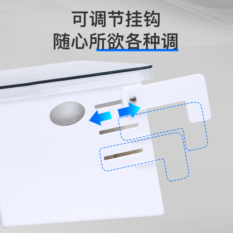 滴流水幕式过滤盒鱼缸上置吸粪便三合一净低水位循环乌龟缸过滤器高清大图