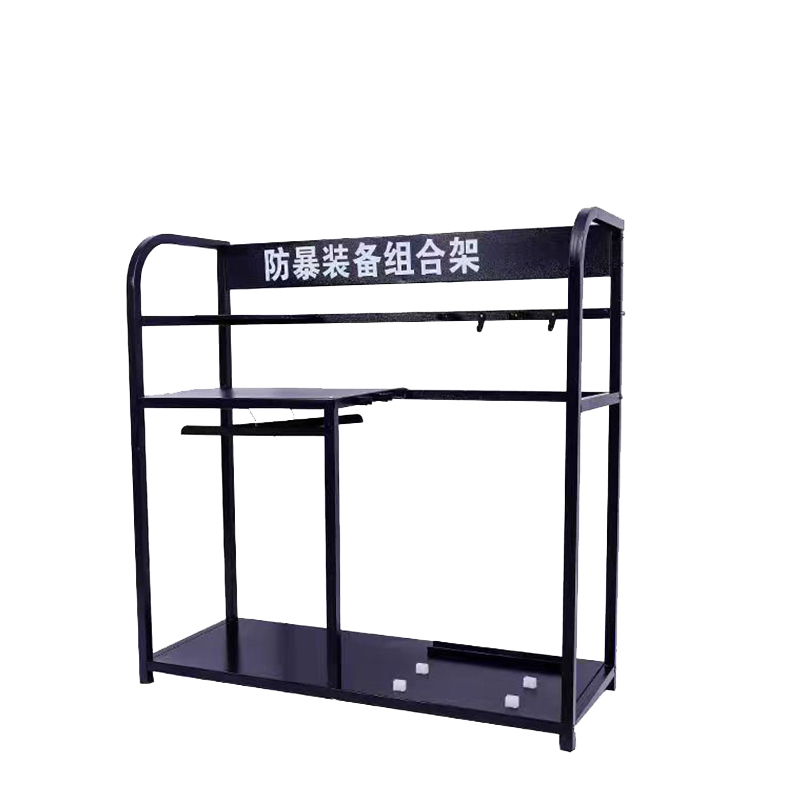 执法锦衣卫保安器材防暴器械校园安保装备防爆安防用品 防暴装备组合架高清大图