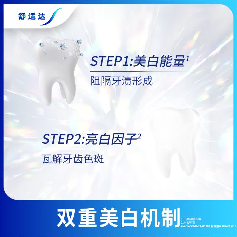 舒适达(Sensodyne)护敏健龈焕亮美白100g抗敏感牙膏牙龈出血萎缩固齿防蛀护敏健龈牙膏高清大图