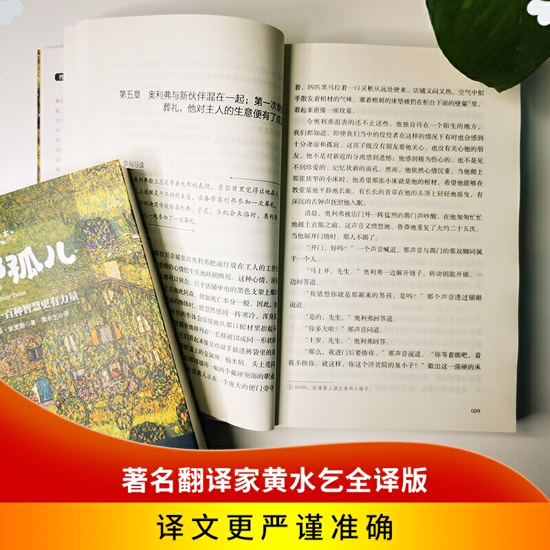 [正版]雾都孤儿上下两册 名著名译丛书 原版原著中文版 六年级世界经典外国文学名著小说 初中高中学生经典读物文学图