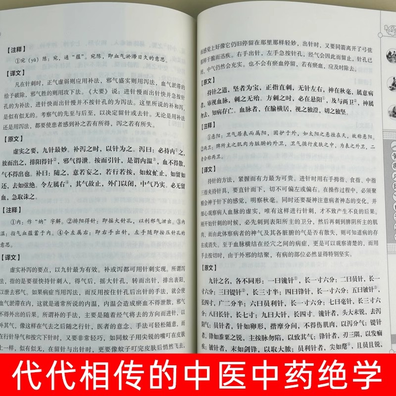 黄帝内经 [正版]黄帝内经原版白话文版中华健康宝典书中医养生书籍大全 调理常见病诊断工具书黄帝内经四季养生全书中医基础理高清大图
