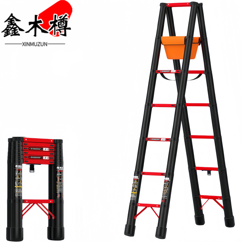 鑫木樽折叠梯七步个高清大图