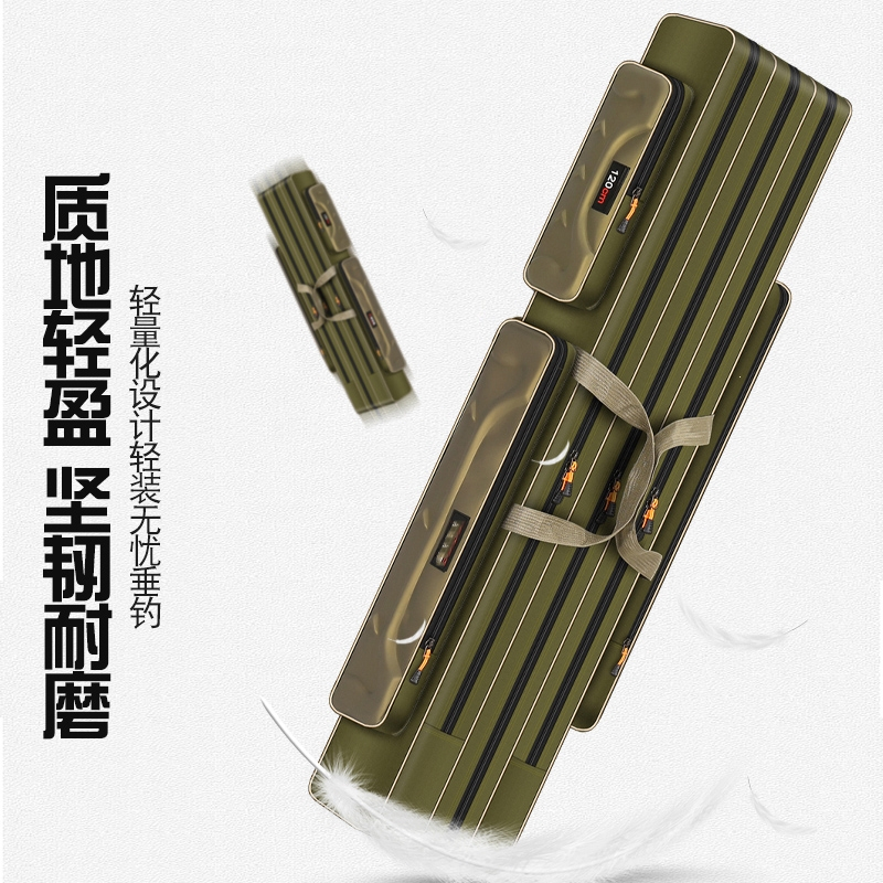 渔具包大容量鱼竿包钓鱼包多功能背包加厚鱼杆包鱼包大肚包鱼具包